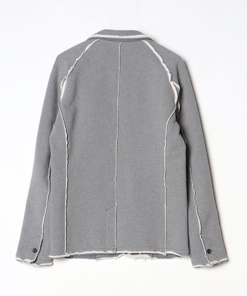 wjk テーラードジャケット L グレー メンズ : ZOZOTOWN Yahoo!店