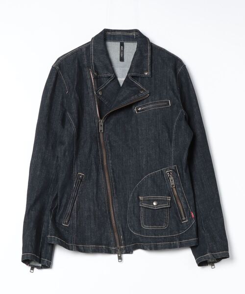 glamb（グラム） デニムジャケット 3 ネイビー メンズ : ZOZOTOWN