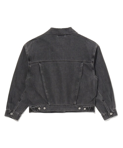 「Levi's」 デニムジャケット X-SMALL ブラック レディース_画像2