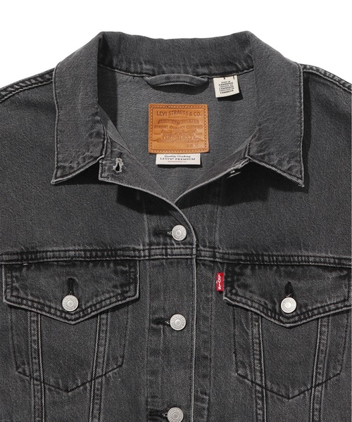 「Levi's」 デニムジャケット X-SMALL ブラック レディース_画像3