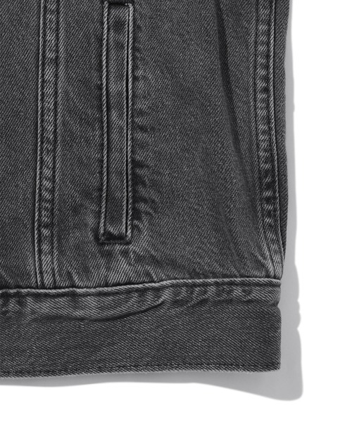 「Levi's」 デニムジャケット X-SMALL ブラック レディース_画像5