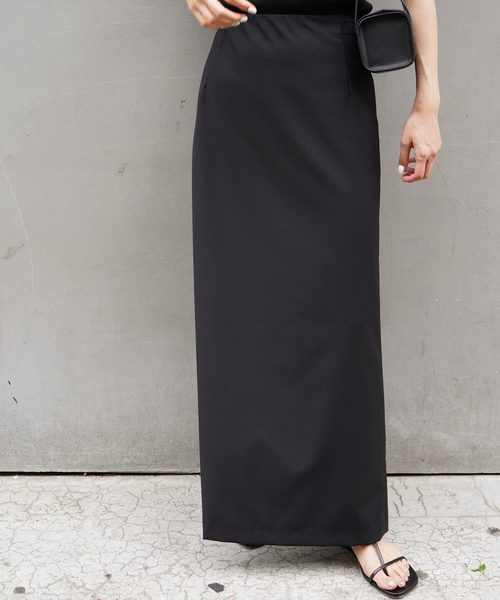 AP STUDIO ロングスカート 38 ブラック レディース : ZOZOTOWN Yahoo