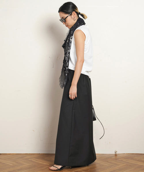 APSTUDIO新品ロングスカート☆38 AP STUDIO ロングスカート 38 ブラック レディース : ZOZOTOWN Yahoo