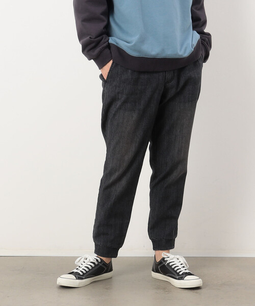 「Purple&Yellow」 デニムパンツ SMALL ケミカルウォッシュ メンズ_画像3