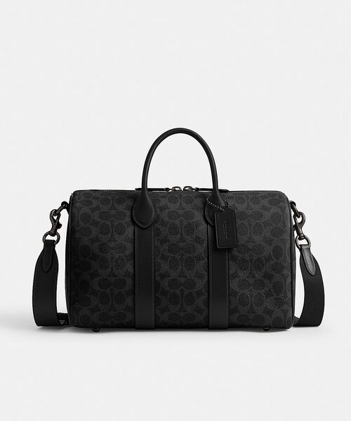 COACH コーチ ボストンバック シグネチャー 大容量 COACH（コーチ） ボストンバッグ コンパス バッグ 35・シグネチャー