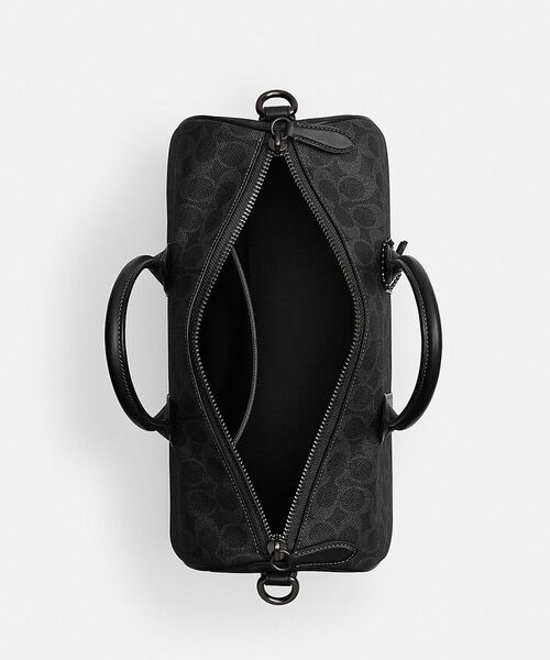 COACH（コーチ） ボストンバッグ コンパス バッグ 35・シグネチャー