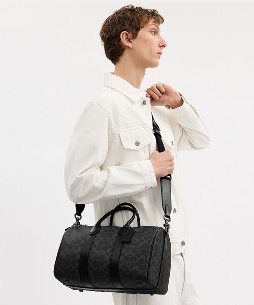 COACHボストンバック COACH（コーチ） ボストンバッグ コンパス バッグ 35・シグネチャー