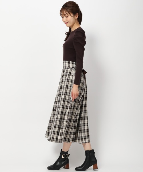 「MISCH MASCH」 ドッキングワンピース M グレー レディース_画像7