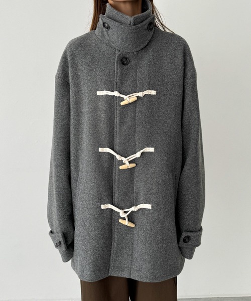 CANAL JEAN（キャナルジーン） ダッフルコート ONE SIZE ブラック