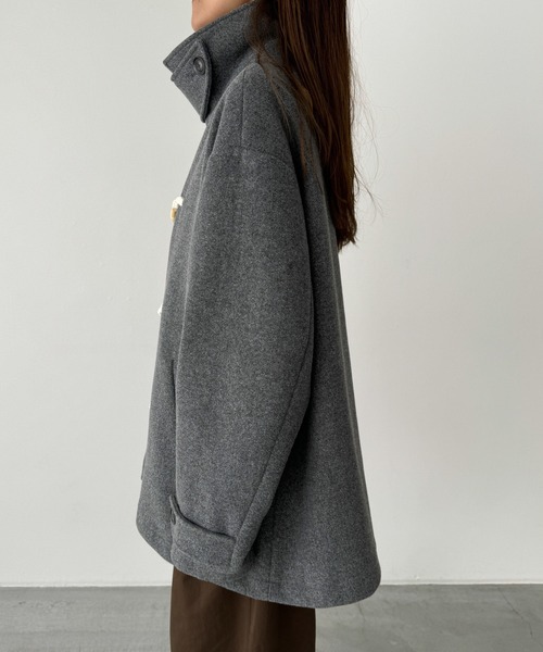 CANAL JEAN（キャナルジーン） ダッフルコート ONE SIZE ブラック