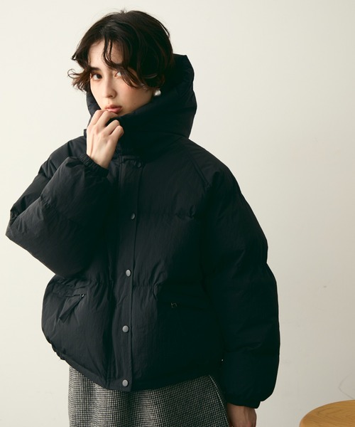 Trish（トリッシュ） ダウンコート ダウンジャケット フードパフィー