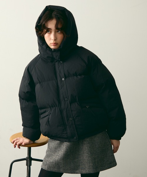 Trish（トリッシュ） ダウンコート ダウンジャケット フードパフィー