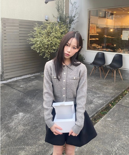 FREE'S MART（フリーズマート） ニット セーター 金ボタン前あき