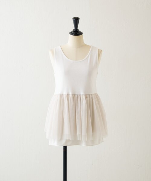 BEARDSLEY（ビアズリー） タンクトップ ノースリーブ チュチュタンク