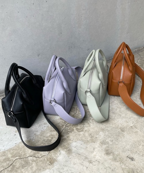 「DouDou」 「UN BILLION」2WAYバッグ FREE キャメル レディース_画像2