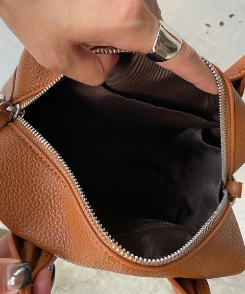 「DouDou」 「UN BILLION」2WAYバッグ FREE キャメル レディース_画像6