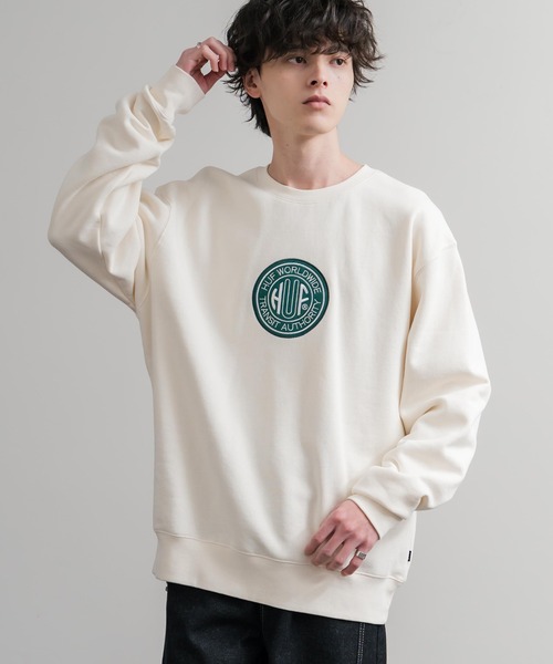 HUF トレーナー　スウェット HUF（ハフ） トレーナー スウェット TRANSIT AUTHORITY CREWNECK