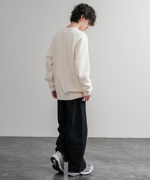 HUF（ハフ） トレーナー スウェット TRANSIT AUTHORITY CREWNECK