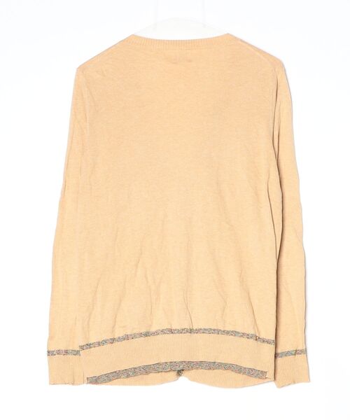 「FRAPBOIS half」 ニットカーディガン 2 ベージュ レディース_画像2