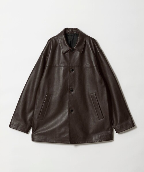レザーカーコート（色：ブラウン系）のおすすめ人気商品一覧 通販