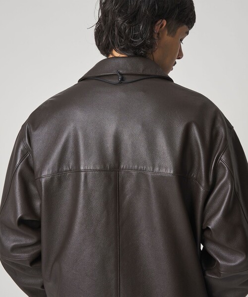 ヴィンテージ レザーカーコート 30's ALBERT RICHARD製ヴィンテージカーコート（ロング丈） - Baby