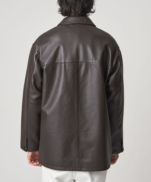 レザーカーコート（色：ブラウン系）のおすすめ人気商品一覧 通販