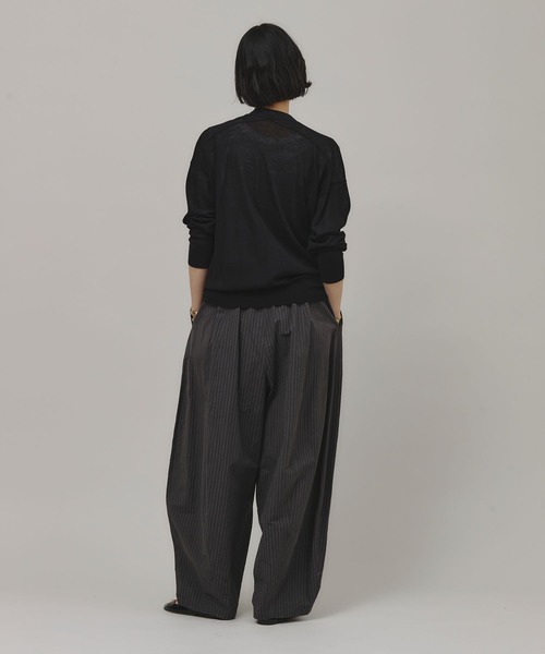 「Curensology」 イージーパンツ FREE グレー レディース_画像5