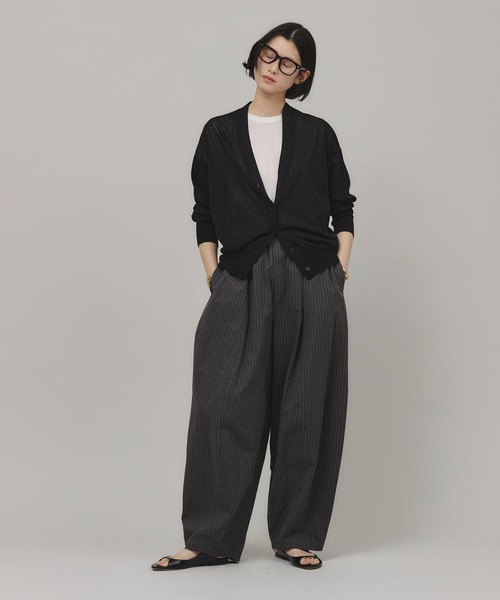 「Curensology」 イージーパンツ FREE グレー レディース_画像6