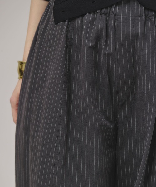 「Curensology」 イージーパンツ FREE グレー レディース_画像8