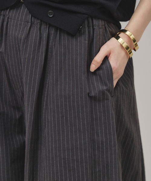 「Curensology」 イージーパンツ FREE グレー レディース_画像9