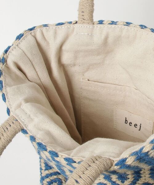「Ray BEAMS」 「beej」かごバッグ ONE SIZE ブラック レディース_画像5