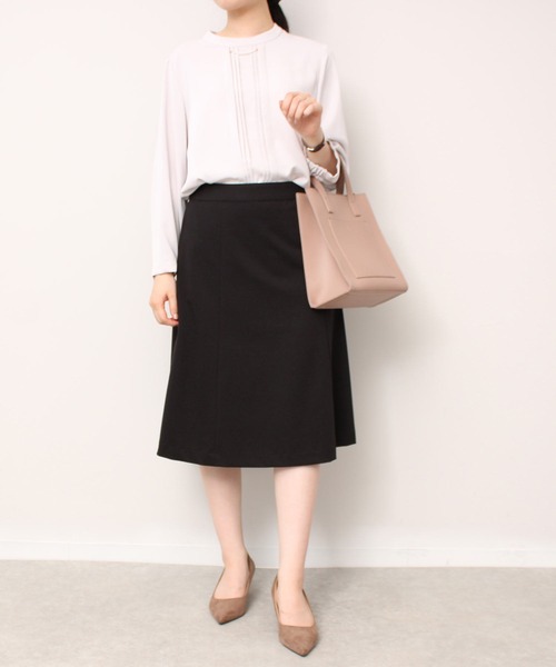 「fleur by mint breeze」 スカート 5L ブラウン レディース_画像4