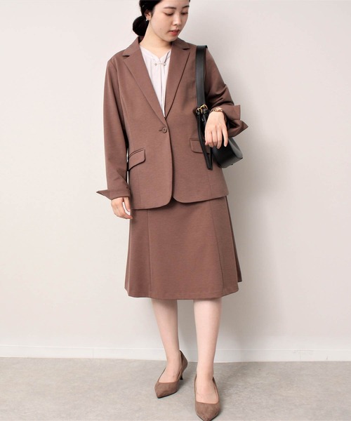 「fleur by mint breeze」 スカート 5L ブラウン レディース_画像9