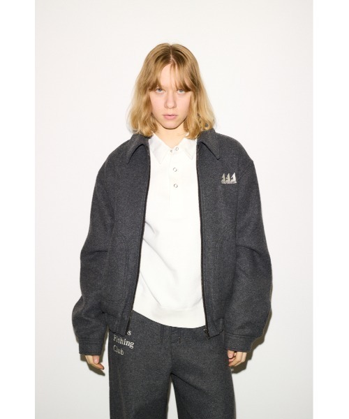 SLY カオスフィッシングクラブ ジップブルゾン THROW by SLY ブルゾン アウター Chaos Fishing Club ZIP BZ カオス