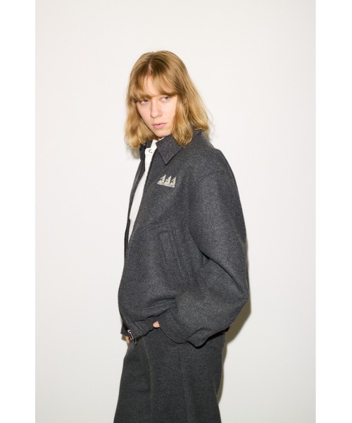 THROW by SLY ブルゾン アウター Chaos Fishing Club ZIP BZ カオス