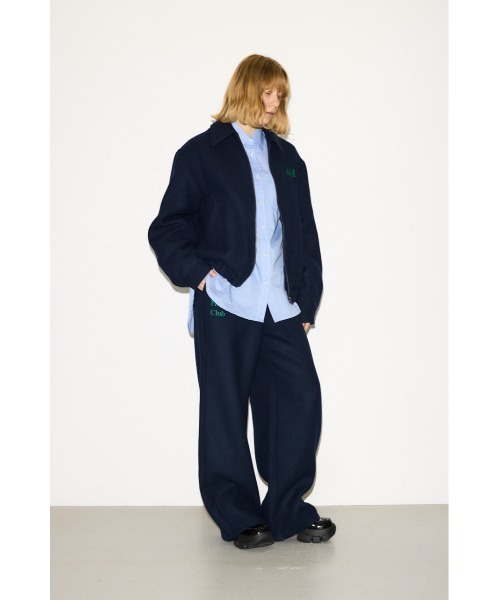 THROW by SLY ブルゾン アウター Chaos Fishing Club ZIP BZ カオス