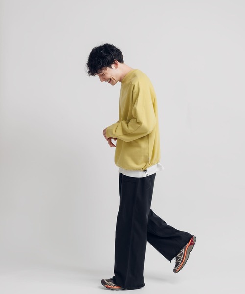 「MUHET」 チノパンツ MEDIUM ブラック レディース_画像2