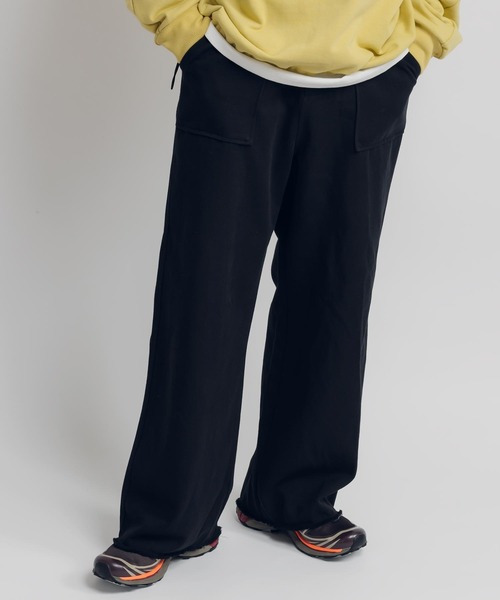 「MUHET」 チノパンツ MEDIUM ブラック レディース_画像5