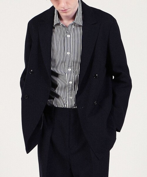 TOMORROWLAND ブラック テーラードジャケット M TOMORROWLAND（トゥモローランド） テーラードジャケット M ブラック