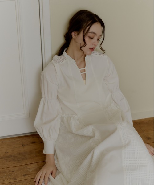 OLUN ワンピース docking layered onepiece/ドッキングレイヤード