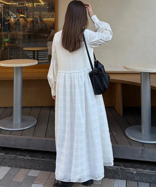 OLUN ワンピース docking layered onepiece/ドッキングレイヤード