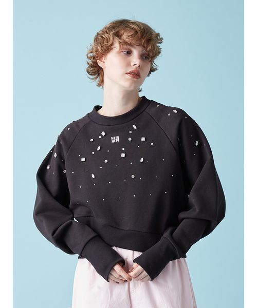 「FURFUR」 スウェットカットソー F グレー レディース_画像9