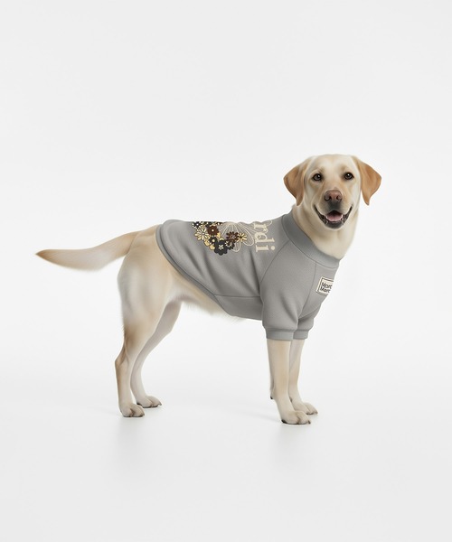 Mardi マルディメクルディ 花柄 犬用 トレーナー M Mardi Mercredi（マルディメクルディ） 犬 服 PET SWEATSHIRT