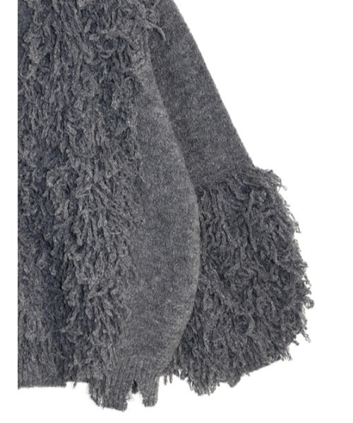 「AMAIL」 ニットカーディガン FREE アイボリー レディース_画像2