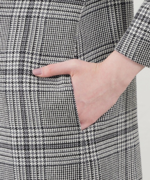 「MACKINTOSH PHILOSOPHY」 長袖ワンピース 38 チャコールグレー レディース_画像9