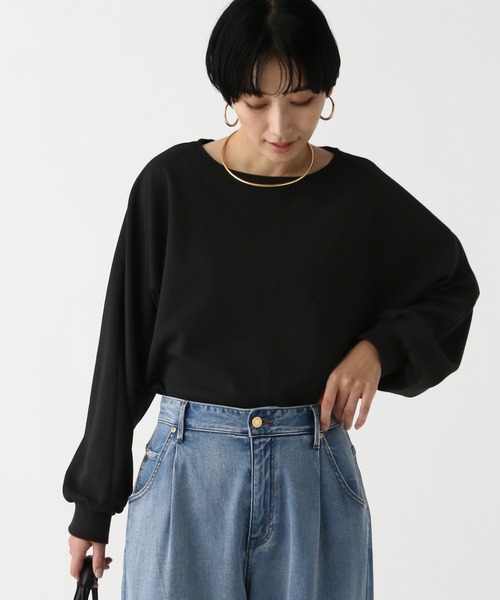 Elura（エルーラ） tシャツ サマ見えリラクシープルオーバー/645456