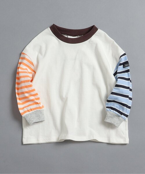 BREEZE（ブリーズ） tシャツ 「WEB限定/26春」無地・ボーダー長袖T