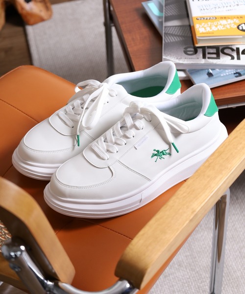 スニーカー POLO CHAMPS レトロテニスシューズ メンズ : ZOZOTOWN