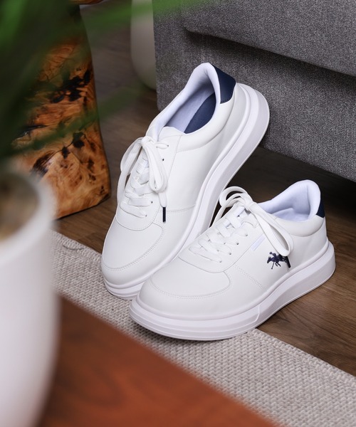 スニーカー POLO CHAMPS レトロテニスシューズ メンズ : ZOZOTOWN