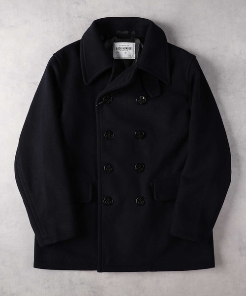 「BACK NUMBER」 ピーコート M ネイビー メンズ_画像6
